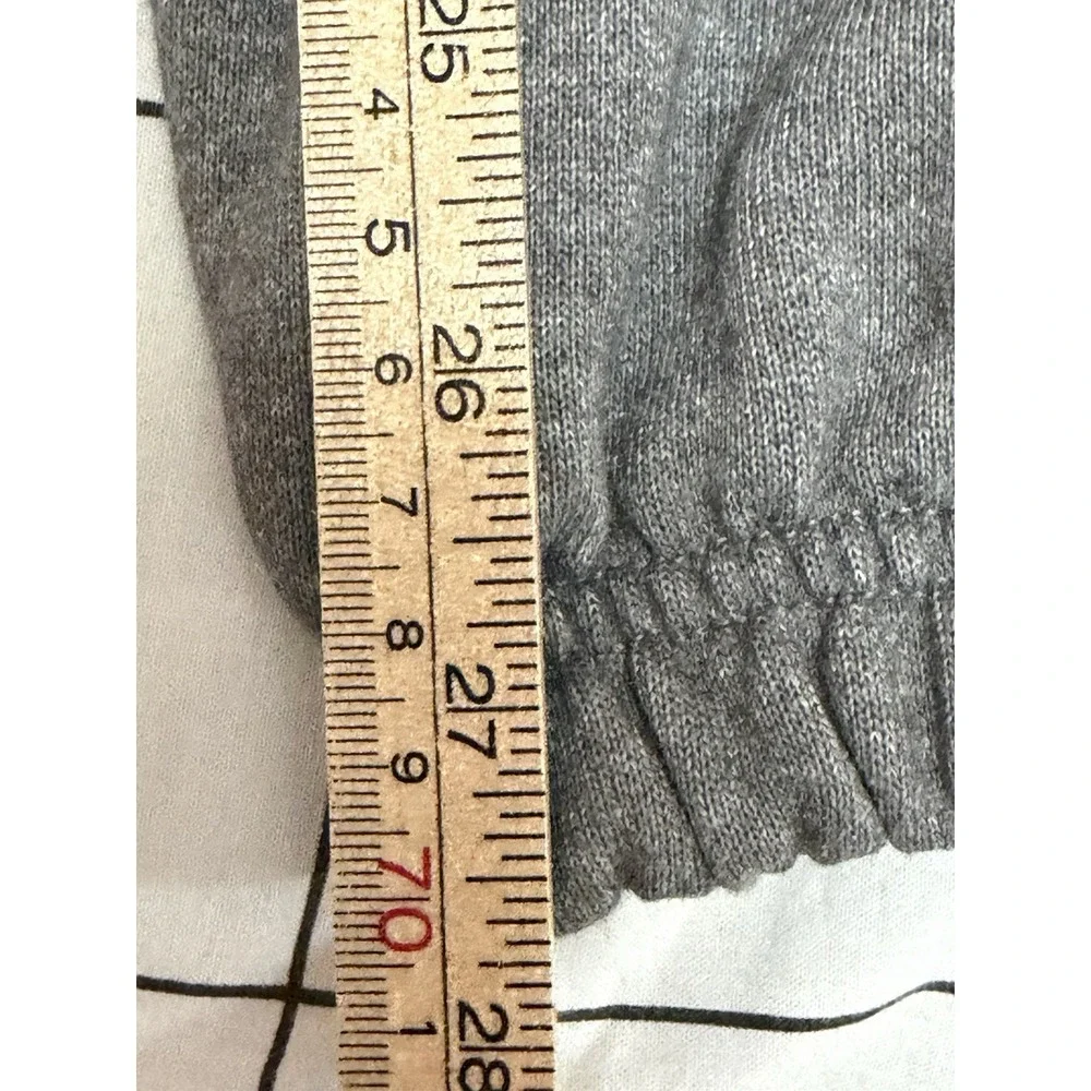The North Face Men's Heavyweight Box Fleece Sweatpants Size Large Heather Gray